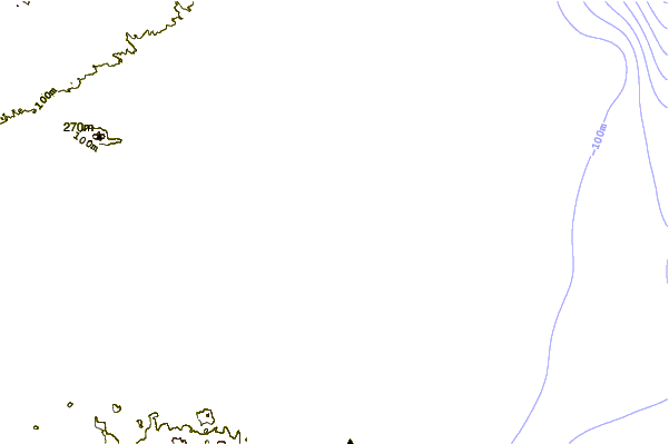 Shoreline around Pico de la Autopista