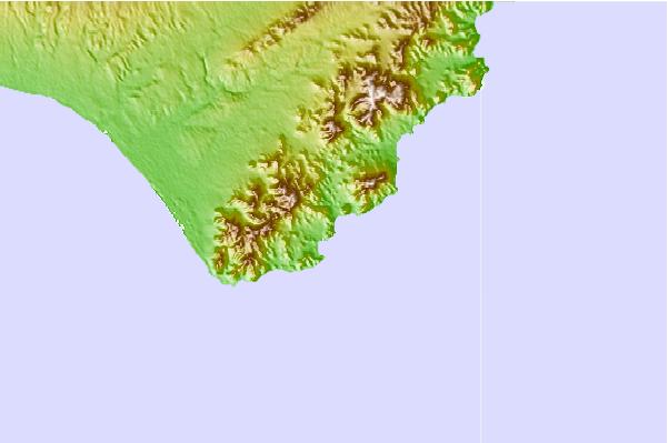 Surf breaks located close to Pico de las Cocheras