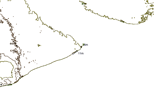 Shoreline around Picoto