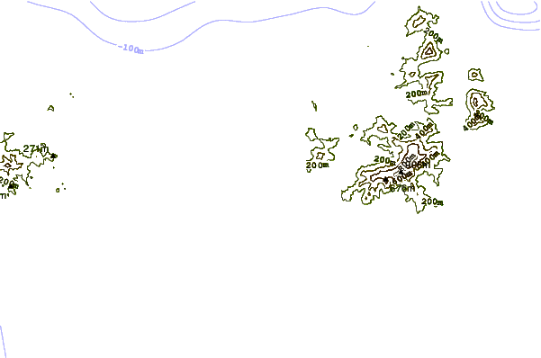 Shoreline around Piedras Negras