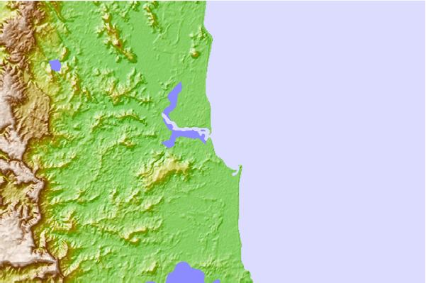 Surf spots located close to Pin Cushion