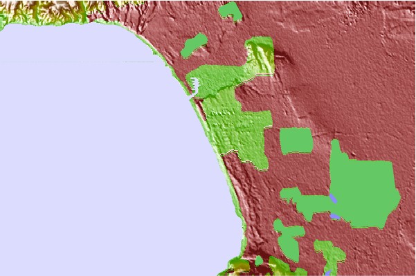Surf spots located close to Pipe