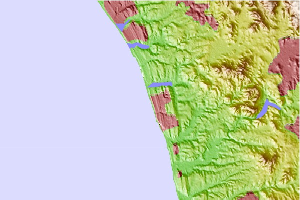 Surf spots located close to San Elijo State Beach