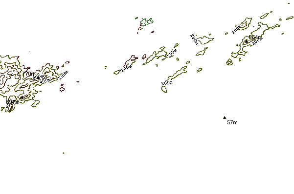 Shoreline around Piratininga
