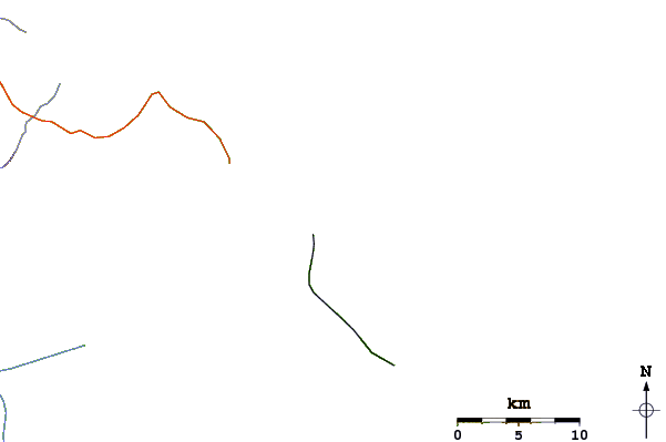 Roads and rivers around Pirights