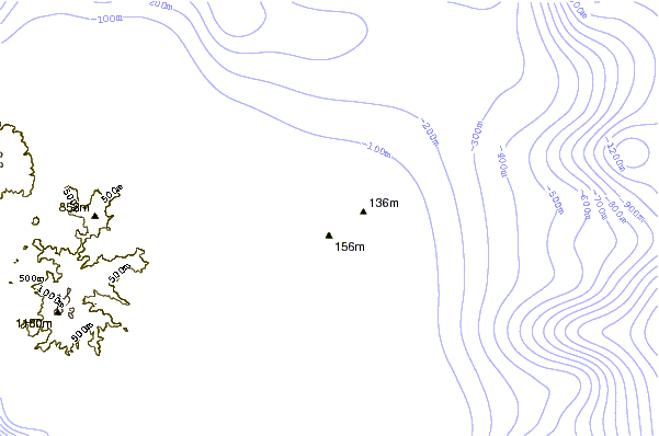 Shoreline around Plage des Surfeurs