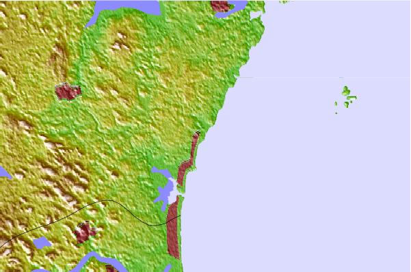 Surf spots located close to Plaice Cove
