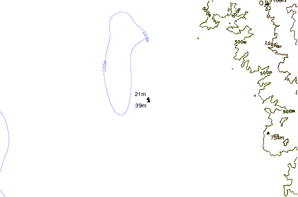 Shoreline around Platanitos