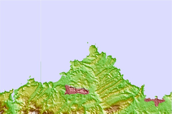 Surf spots located close to Playa Aguilera