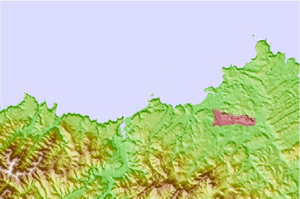 Surf spots located close to Playa Bahinas