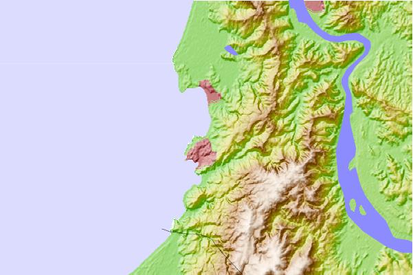 Surf spots located close to Playa Blanca - Lota