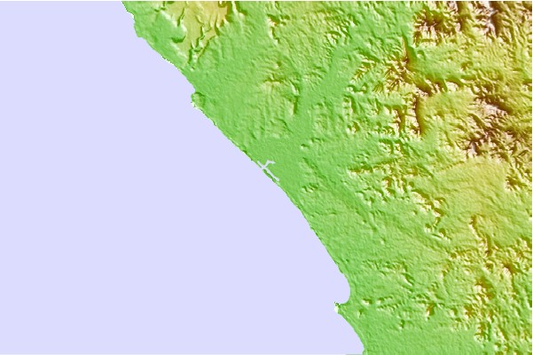 Surf spots located close to Playa Bruja