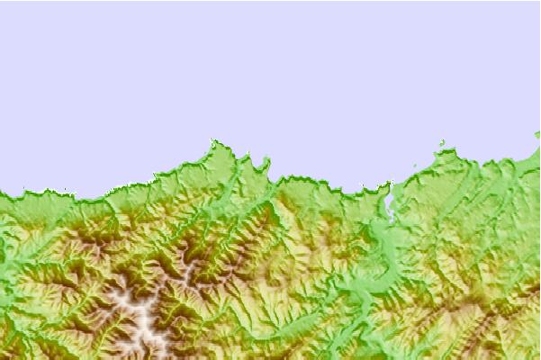 Surf spots located close to Concha de Artedo