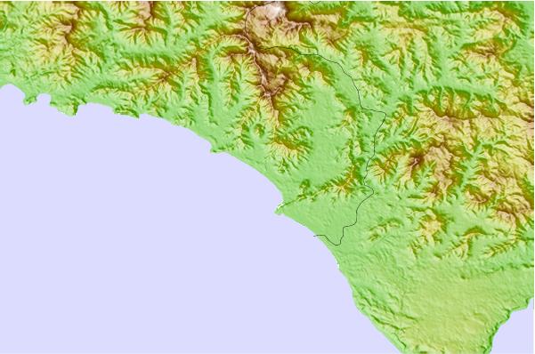 Surf spots located close to Playa Coyote