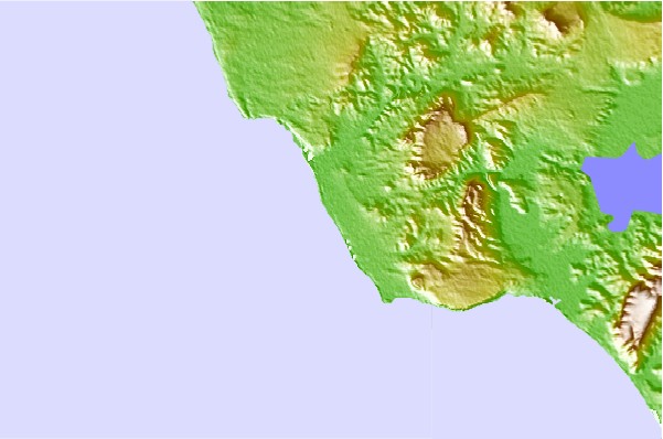 Surf spots located close to Playa El Palmar