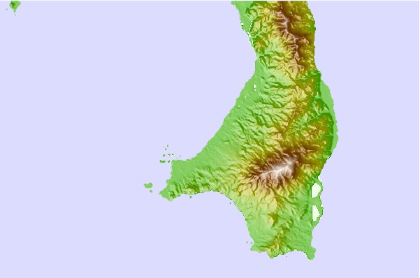 Surf spots located close to Playa Elefante (Isla Cedros)