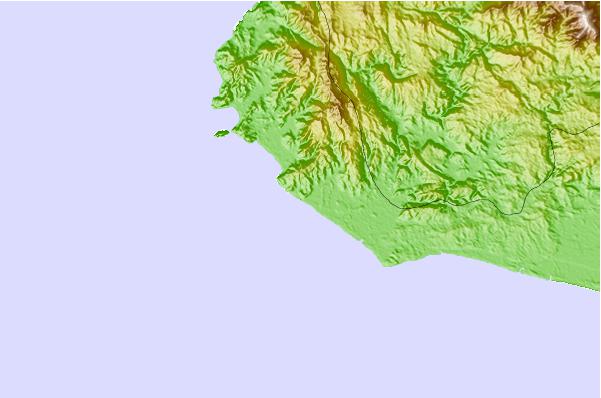 Surf spots located close to Playa Hermosa
