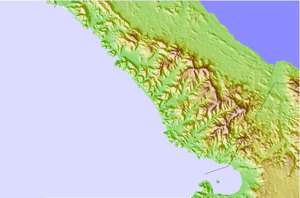 Surf spots located close to Playa Hermosa