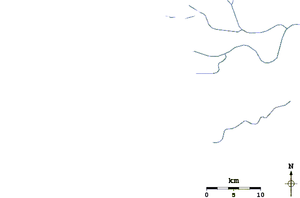 Roads and rivers around Playa Ladrilleros