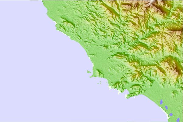 Surf spots located close to Playa Linda