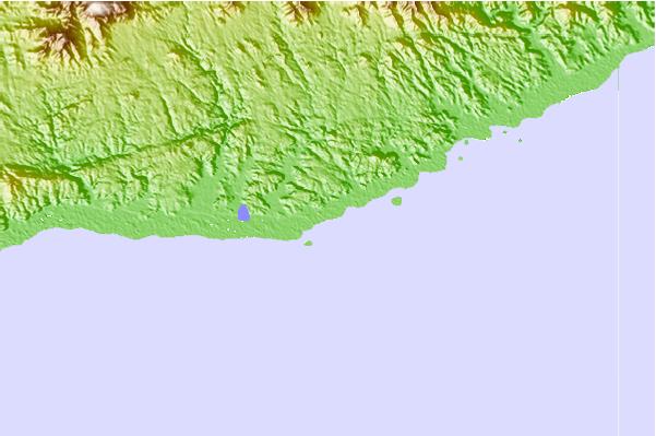 Surf spots located close to Playa Manzanilla