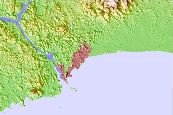 Surf spots located close to Playa Mojon