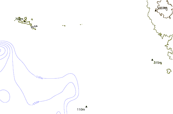 Shoreline around Playa Naranjo