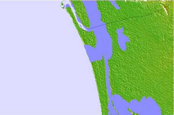 Surf spots located close to Playa Novillero