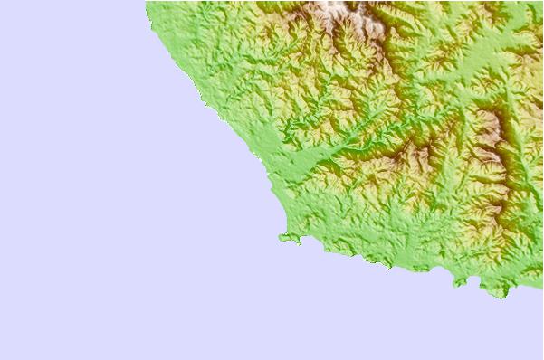 Surf spots located close to Playa Pelada