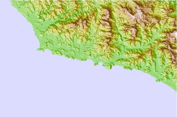Surf spots located close to Playa Samara
