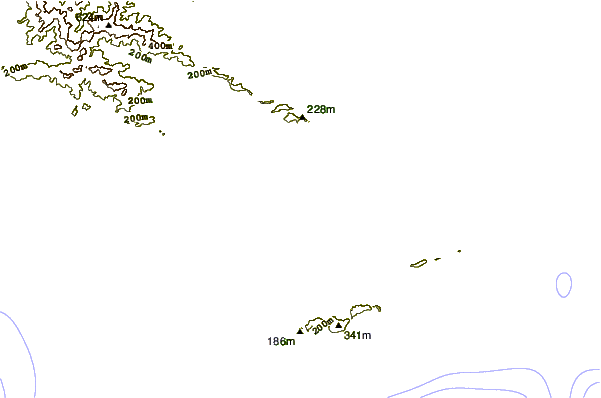 Shoreline around Playa Santa Catalina