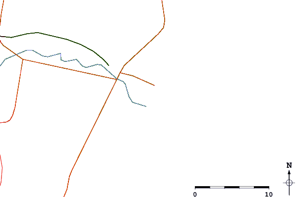 Roads and rivers around Playa Union