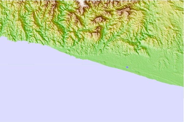 Surf breaks located close to Playa Azul