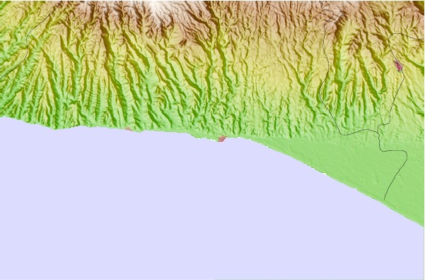 Surf breaks located close to Playa Concholio