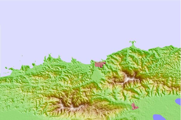 Surf breaks located close to Playa Copey