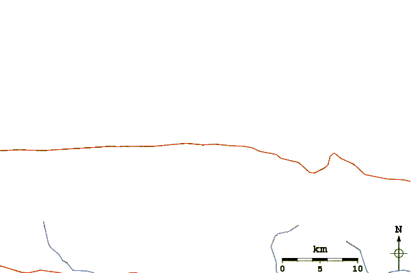 Roads and rivers around Playa Grande