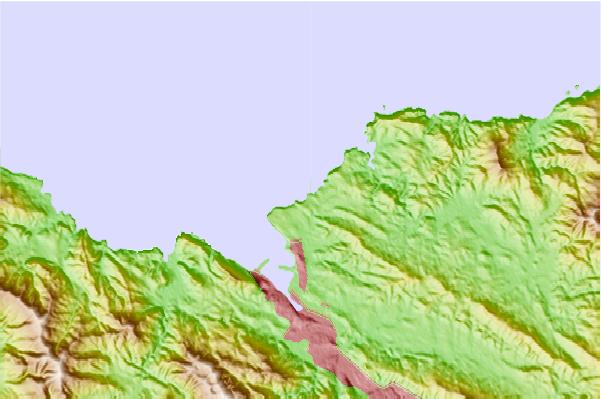 Surf spots located close to Playa de Aizkorri