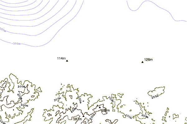 Shoreline around Playa de Arnao