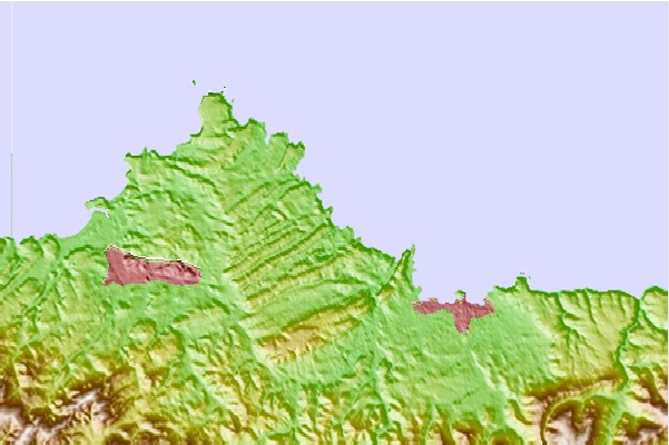 Surf spots located close to Playa de Candas