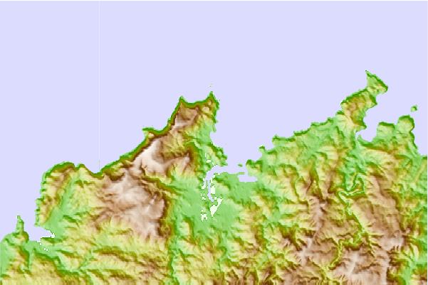 Surf spots located close to Playa de Carino