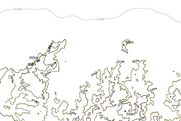 Shoreline around Playa de Espasante