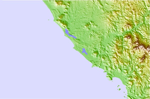 Surf spots located close to Playa de Fortuna
