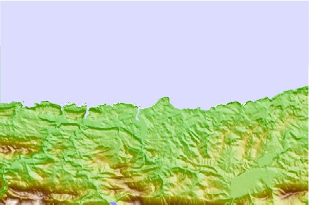 Surf spots located close to Playa de Gerra