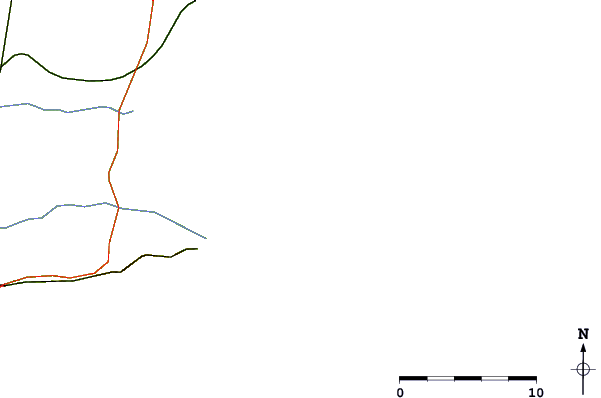 Roads and rivers around Playa de Levante