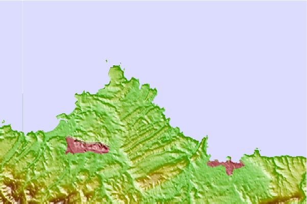 Surf spots located close to Playa de Luanco