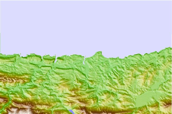Surf spots located close to Playa de Meron