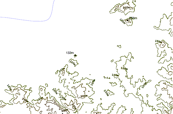 Shoreline around Playa do Orzan