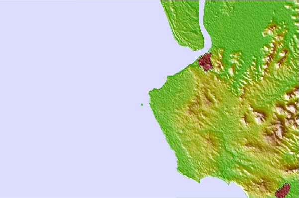 Surf spots located close to Playa de Regla
