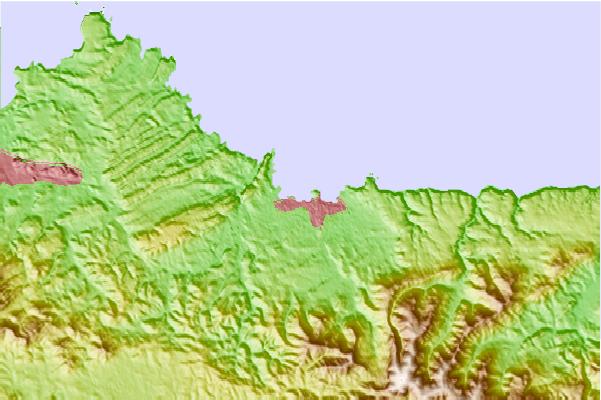 Surf spots located close to Playa de San Lorenzo