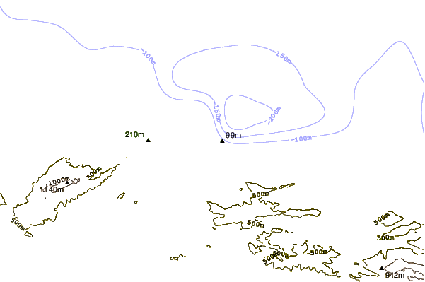 Shoreline around Playa de Santa Marina